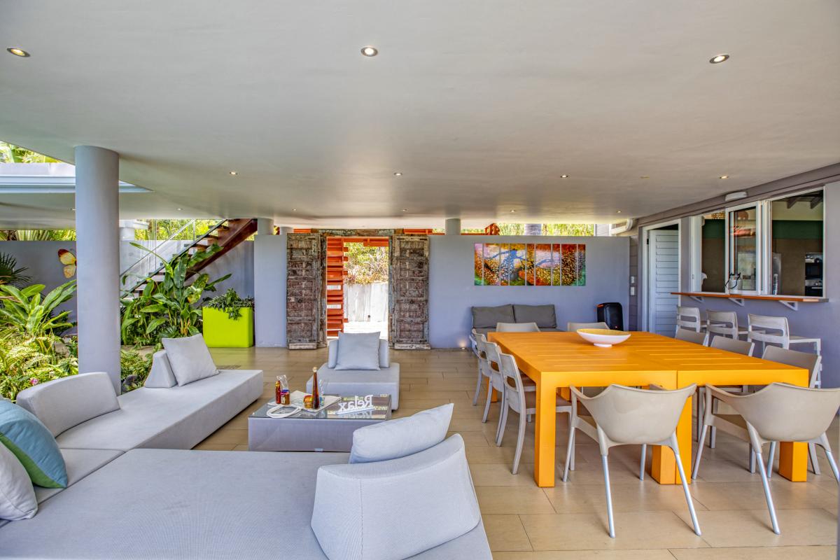 Location villa Saint Martin Terres Basses - Villa 4 chambres 8 personnes - 350m de la plage de Baie aux Prunes - Piscine - Roof Top (15)